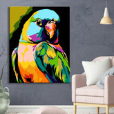 Paint by Numbers Lovebird - painting set for adults